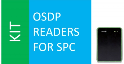 SPC OSDP INTRUDER CONVERTER FOR VR READERS